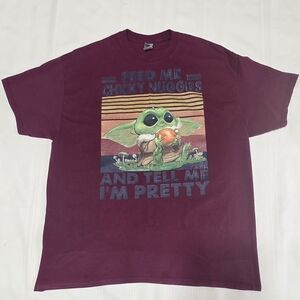 Gildan Burgundy Reptile Graphic Tee